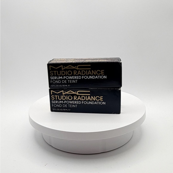 MAC Studio Radiance Foundation NC10 NEW Authentic 2 pack